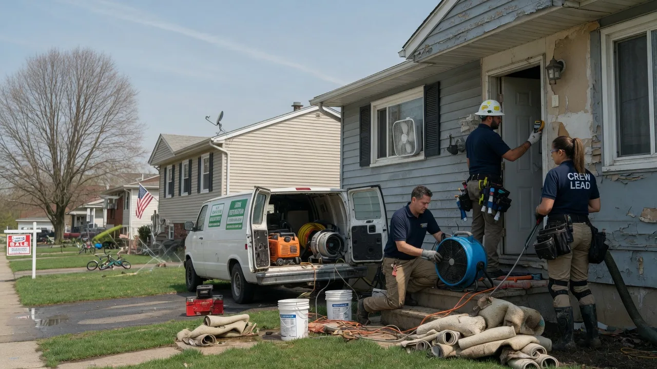 Flood Cleanup in Numidia, PA near me