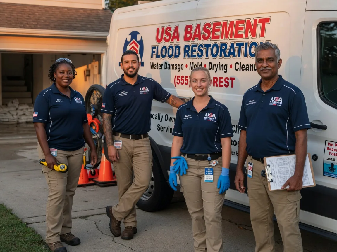 Basement Flood Cleanup company in Numidia, PA