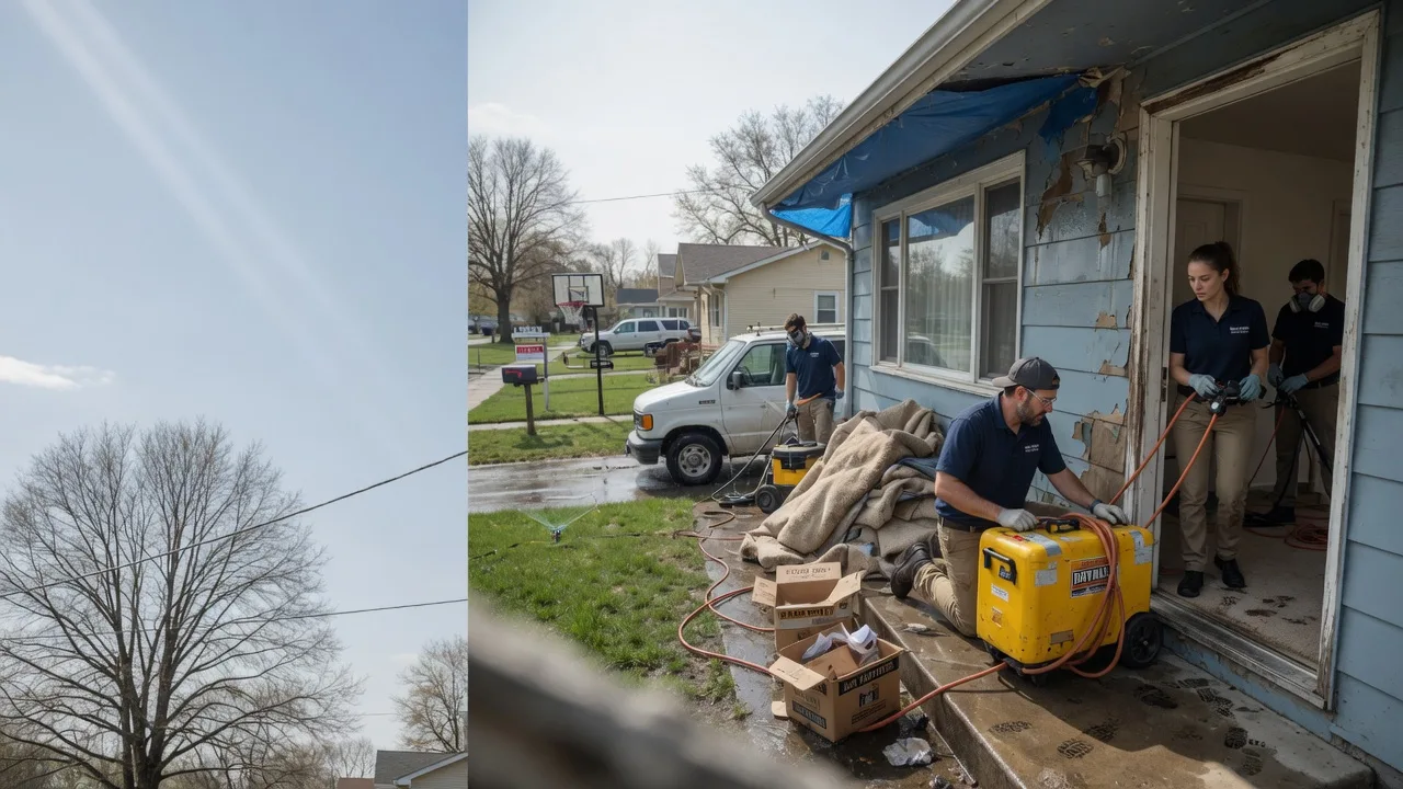Basement Flood Cleanup in Numidia, PA near me